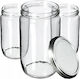 Kadax 8x Jar 720ml Glass Jar Preserves Pickles ...