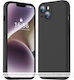 Techsuit Softflex Back Cover Silicone Black (Google Pixel 9 / 9 Pro)