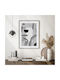 Walls Lines And Dots Frame Wooden black frame 60x90cm