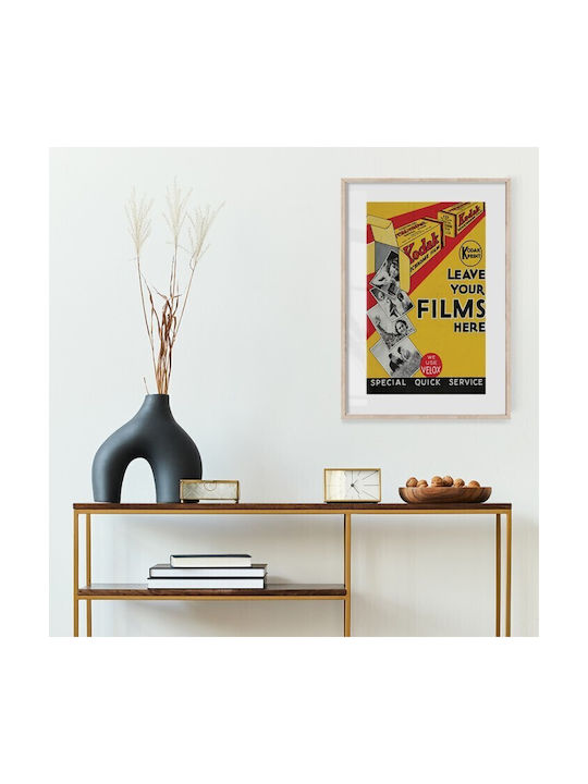 Walls Poster Ramă Lemn white frame 40x50cm