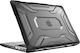 Supcase Чанта Протектор за лаптоп MacBook Pro 13" 2022/2020 Transparent Black BACK-UNIK-BK-MBP1320