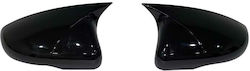 Mirror Covers Compatible Vw Golf 6 Vi Hatchback Glossy Black Batman Style Mirror Covers Compatible Vw Golf 6 Vi Hatchback Glossy Black Batman Style