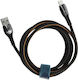 LinQ Braided USB-A to Lightning Cable 20W Μαύρο 1.2m (IP7932)
