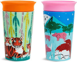 Munchkin Miracle 360° Wildlove Sippy Cup 2 Pieces Toddler Cups 266ml
