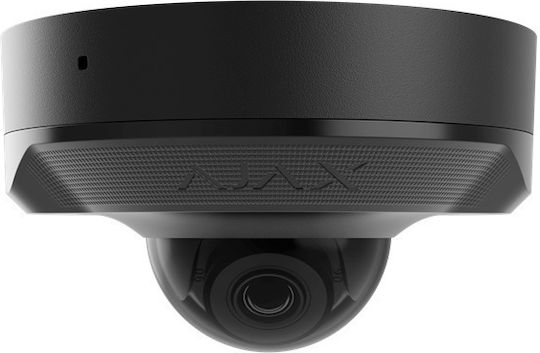 Ajax Systems Dome Cam Mini IP Surveillance Camera Wi-Fi 4K Waterproof with Microphone and 2.8mm Lens