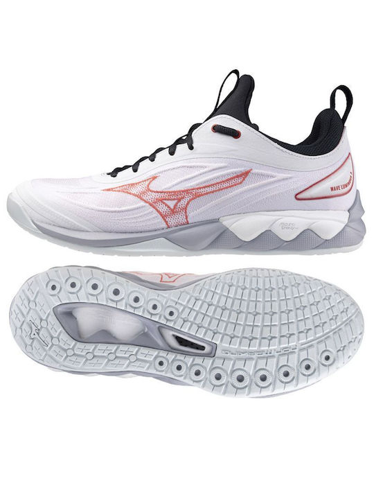 Mizuno Wave Luminous 3 Ανδρικά Αθλητικά Παπούτσια Βόλεϊ Λευκά