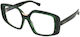 Max Mara Women's Acetate Butterfly Brown Prescr...