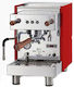 Bezzera Crema De PID Automatische Espressomaschine 1100W Druck 12bar Rot