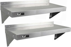 2 X Rafturi din Oțel Inoxidabil Kukoo 1000mm X 300mm 2 X Rafturi din Oțel Inoxidabil Kukoo 1000mm X 300mm
