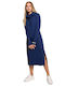 MOE Maxi Dress Navy Blue