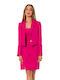 MOE Long Women's Blazer Pink