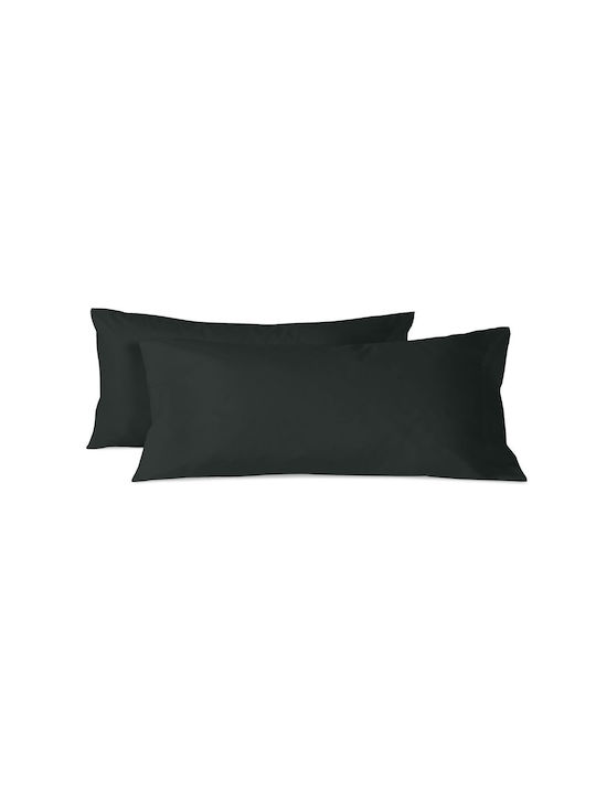 HappyFriday Basic Pillowcase Black 45x110cm.