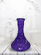 Γυάλα Ναργιλέ Vessel Glass Crystal Purple