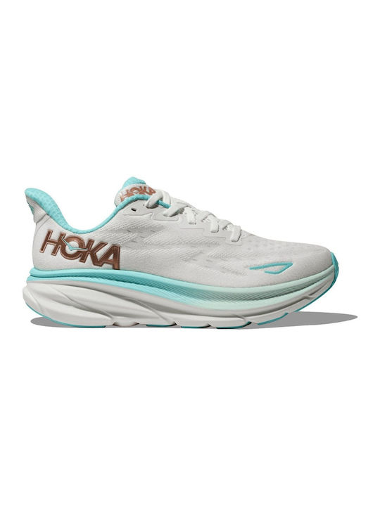 Hoka Clifton 9 Femei Pantofi sport Alergare Albe