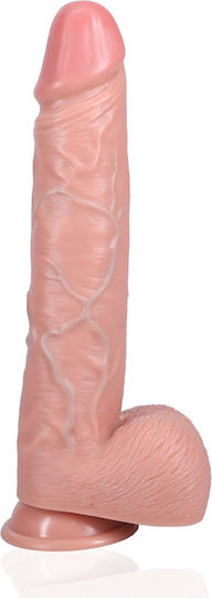 Shots Ρεαλιστικό Dildo με Όρχεις και Βεντούζα 33cm