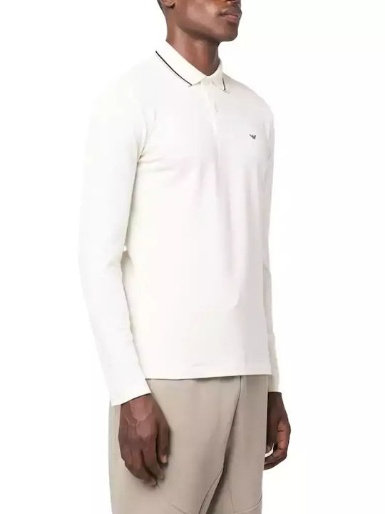 Emporio Armani Ανδρική Μπλούζα Polo Vaniglia