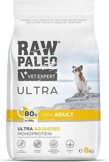 Vetexpert Raw Paleo Ultra Turkey Adult Mini 8kg