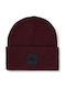 Cube Kids Beanie Knitted Burgundy