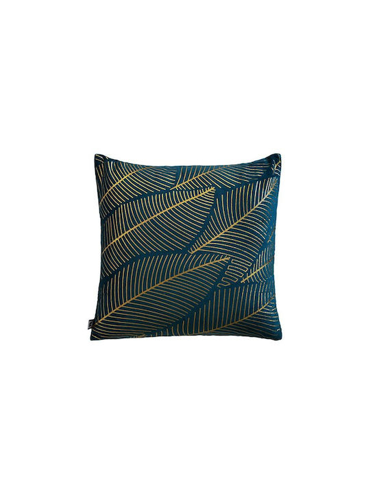 Fylliana Μαξιλάρι Καναπέ Velvet από Βελούδο Πράσινο 45x45εκ.