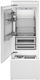 Bertazzoni Eingebauter Kühl-Gefrierkombination 440Es Total NoFrost H212xB74.9xT61cm. Weiß REF755BBLPTT/24