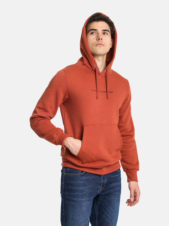 Paco & Co Herren Sweatshirt Cinnamon