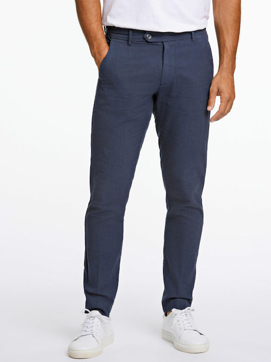 Lindbergh Παντελόνι σε Slim Εφαρμογή DK Blue