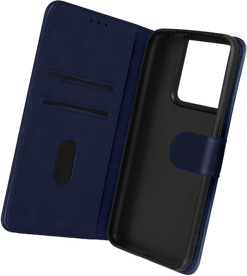 Folio Oppo Reno 8 Lite 5g Wallet Cover Video Stand Feature Navy