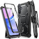 I-blason Case Samsung Galaxy A15 Shockproof Carbon Fibre Black