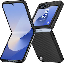 X-level Case Galaxy Z Flip 6 Silicone Carbon Texture Black X-level Case Galaxy Z Flip 6 Silicone Carbon Texture Black