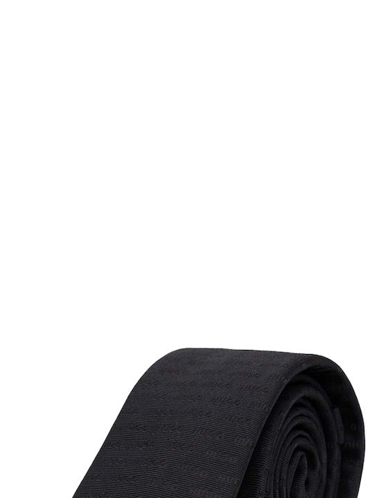 Hugo Men's Tie in Black Color