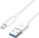Avizar USB-A zu Lightning Kabel Weiß 1.5m (DATA-VRAK-15M-A2L)