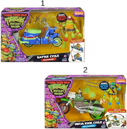 Action Figure Mutant Mayhem Teenage Mutant Ninja Turtles For 4+ Years (Miscellaneous Designs)