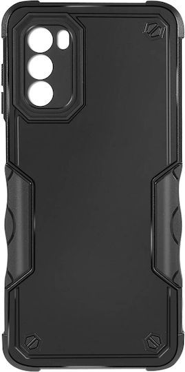 Hybrid Motorola Moto G52 & G82 Case Reinforced Corners Anti-slip Black