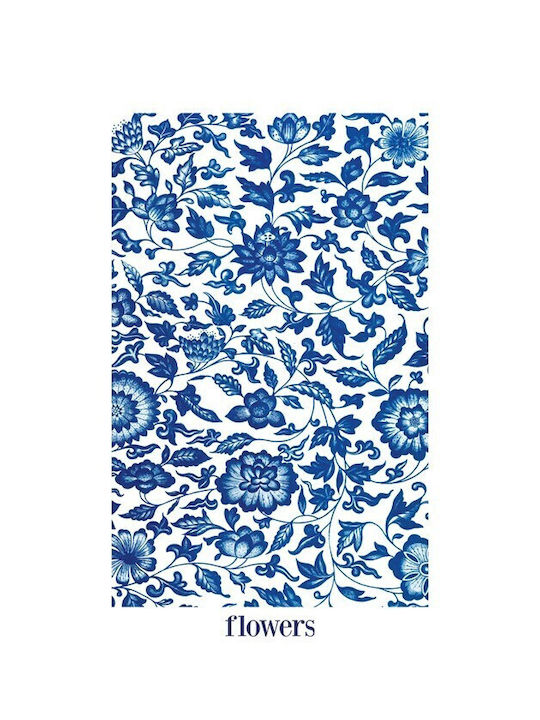 Walls Αφίσα Blue Flowers 40x50cm