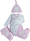 Disney Kitty Series Σετ Κορμάκι με Αξεσουάρ Kitty White Light Pink 4τμχ