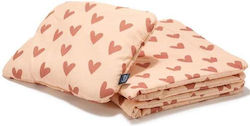La Millou Σετ Κούνιας Heartbeat Pink 2τμχ