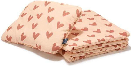 La Millou Σετ Κούνιας Heartbeat Pink 2τμχ