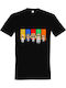 Kinder-T-Shirt Black Reservoir Pirates Luffy And Friends Anime Manga One Piece
