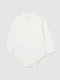 Kids' Bodysuit Long Sleeve Beige