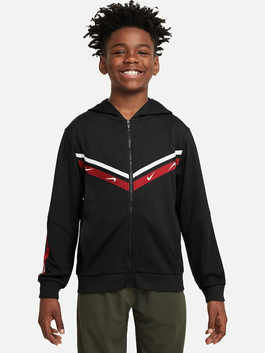 Nike Fleece Kids Sweatshirt Cardigan With Hood ...