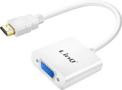 LinQ HDMI to VGA Converter 25B HDMI Male to VGA Female LinQ HDMI to VGA Converter 25B HDMI Male to VGA Female