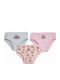 Disney Nanana Pink Grey Kids' Set with Briefs Pink, Grey 3pcs