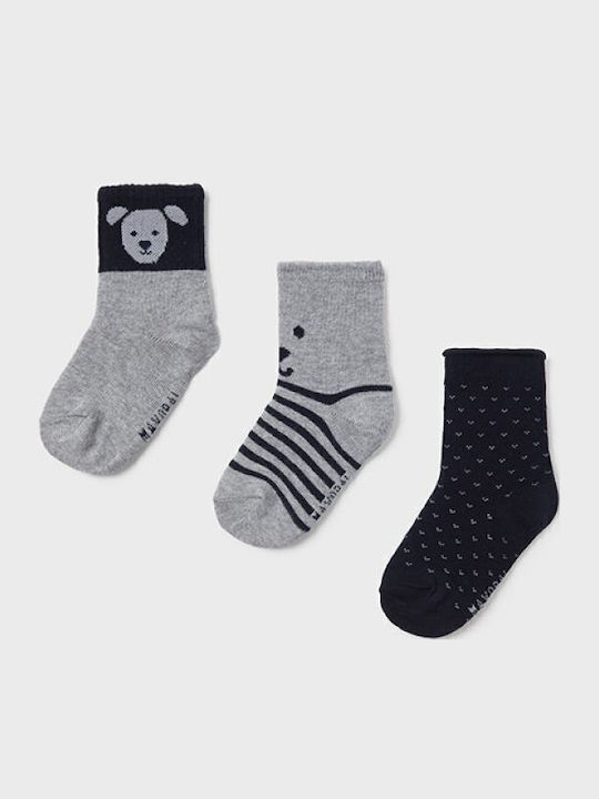 Mayoral Kids' Socks navy blue 3 Pairs