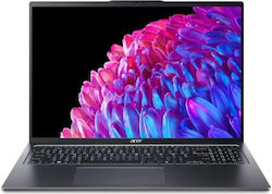 Acer Swift Go 16 SFG16-72 16" IPS (Основен Ултра 7-155U/16ГБ/512ГБ SSD/W11 Home) (Международна английска клавиатура)