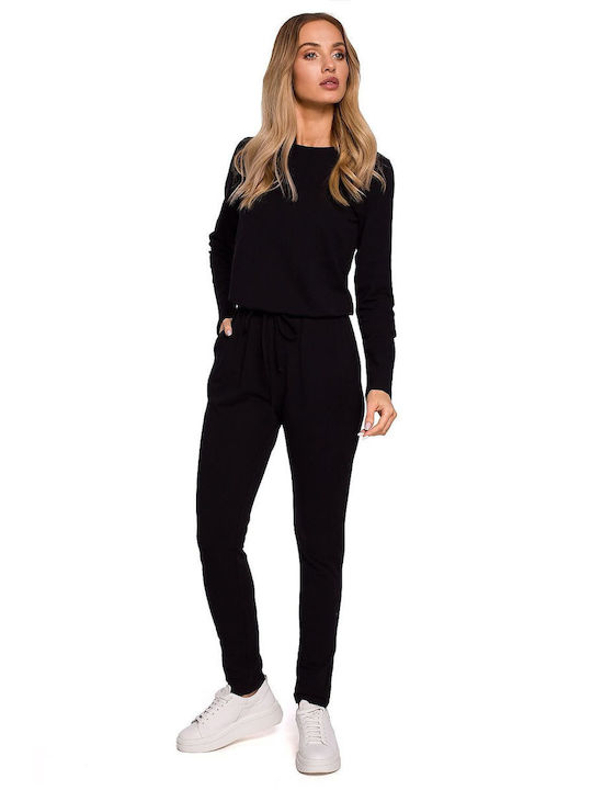 MOE Damen-Sweatpants-Set Schwarz