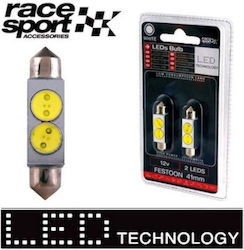 Racesport Lamps LED White 2pcs