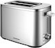 Heinner Φρυγανιέρα 2 Θέσεων 800W Inox