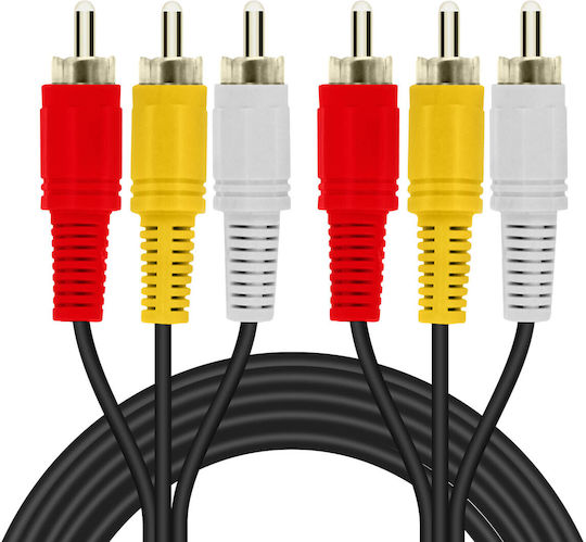 LinQ Cable - 5m 3RCA-5M