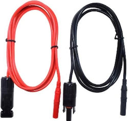 Geti Solar Cable 4mm2 Red Black Mc4/multimeter Connectors 1m