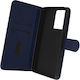 Carcasă Folio Oppo A57 A57s Suport Video Bleumarin